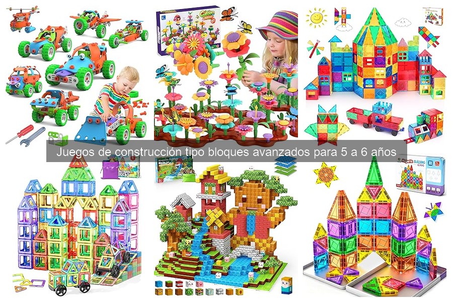 Mejores marcas de bloques de construcción para niños de 5 a 6 años