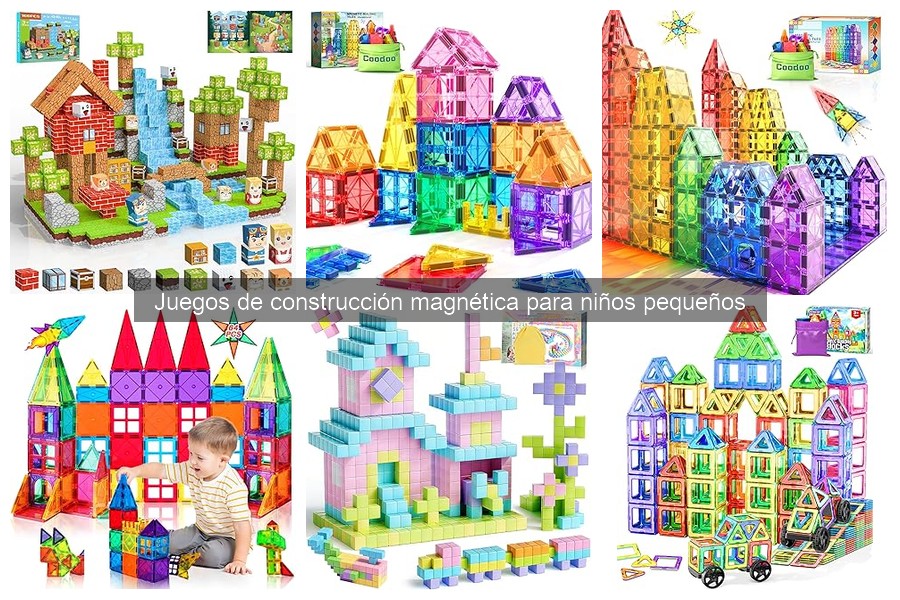 Mejores marcas de juegos de construcción magnética para niños