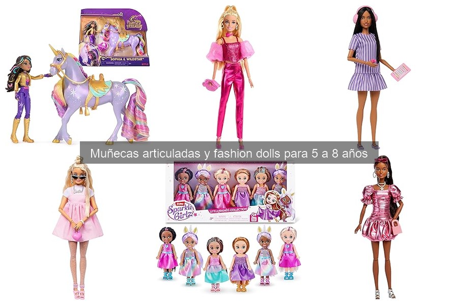 Mejores muñecas articuladas para regalar en cumpleaños