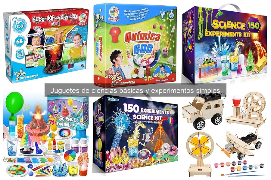 Mejores ofertas en juguetes de ciencias para niños