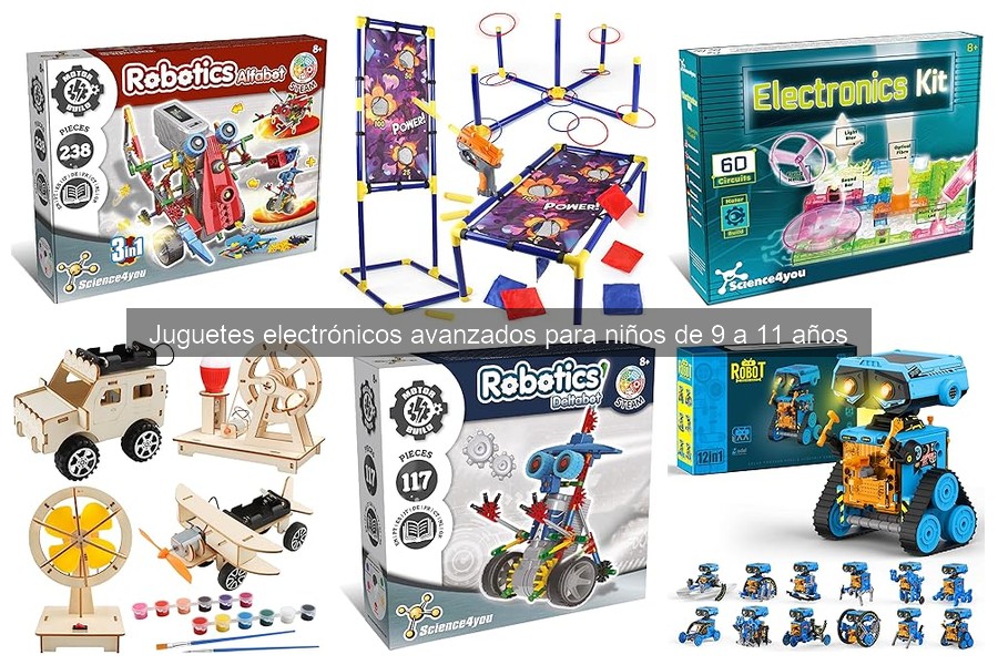 Mejores ofertas en juguetes electrónicos para niños de 9 a 11 años