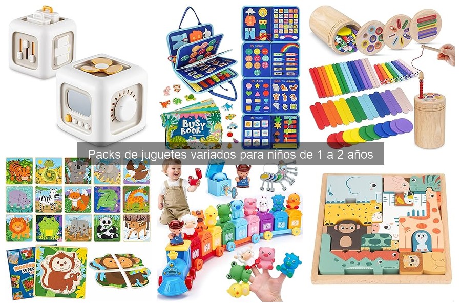 Mejores packs de juguetes para niños de 1 a 2 años en 2023