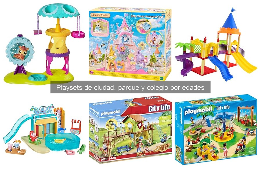 Mejores playsets de ciudad para niños de 3 a 5 años