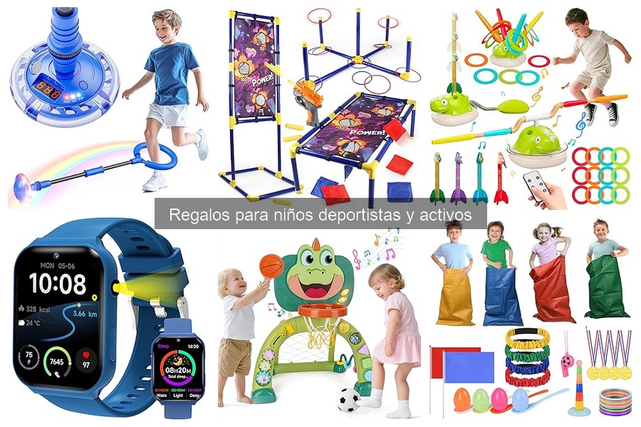 Mejores regalos para niños deportistas: Top 3 opciones