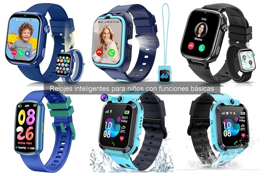 Mejores Relojes Inteligentes para Niños: Comparativa 2023