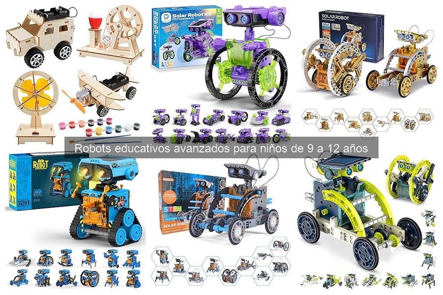 Mejores robots educativos para niños de 9 a 12 años