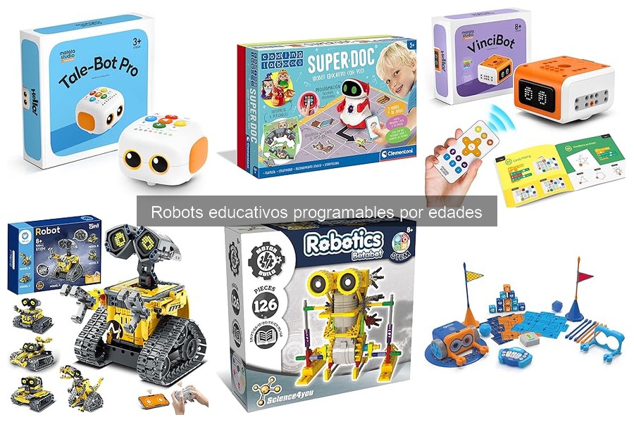 Mejores robots educativos programables para niños de 5 a 10 años