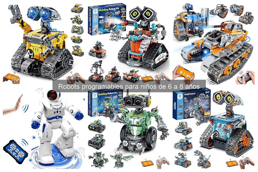 Mejores robots programables para niños de 6 a 8 años