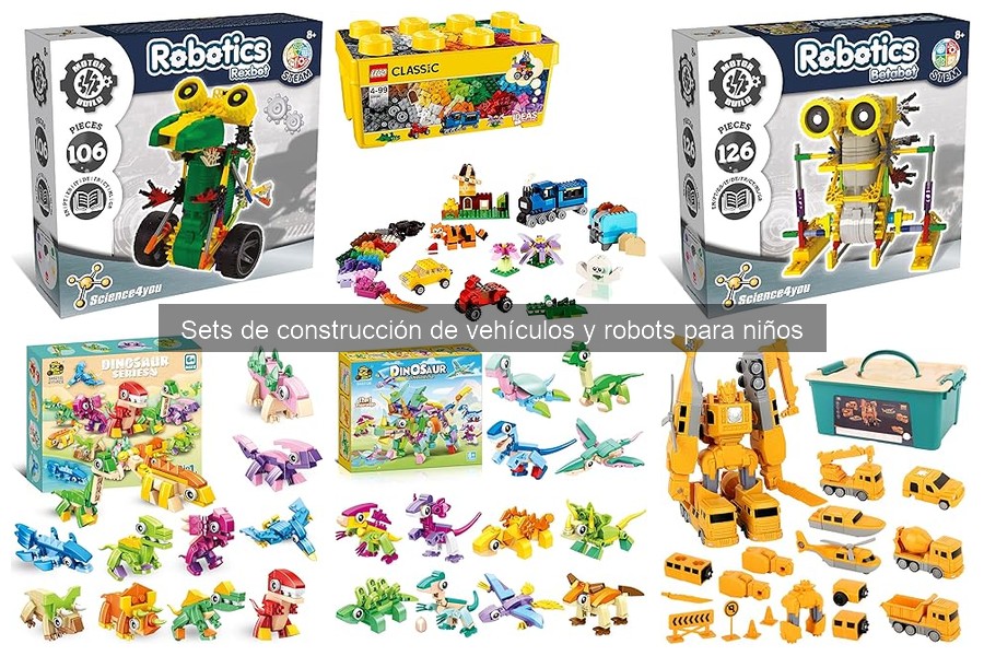 Mejores sets de construcción de vehículos para niños de 5 a 7 años