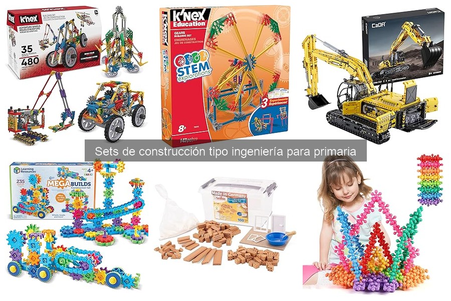 Mejores sets de construcción para niños de primaria 2023