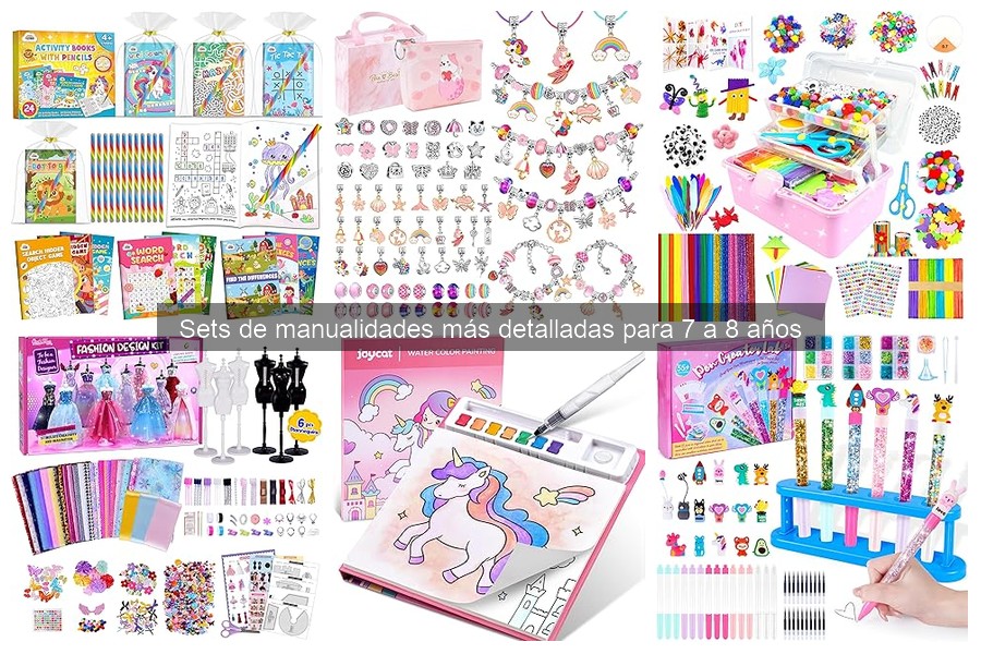 Mejores Sets de Manualidades para Niños de 7 a 8 Años