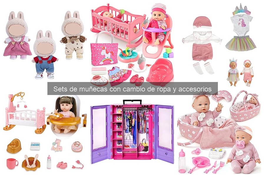 Mejores sets de muñecas para niñas de 5 a 7 años