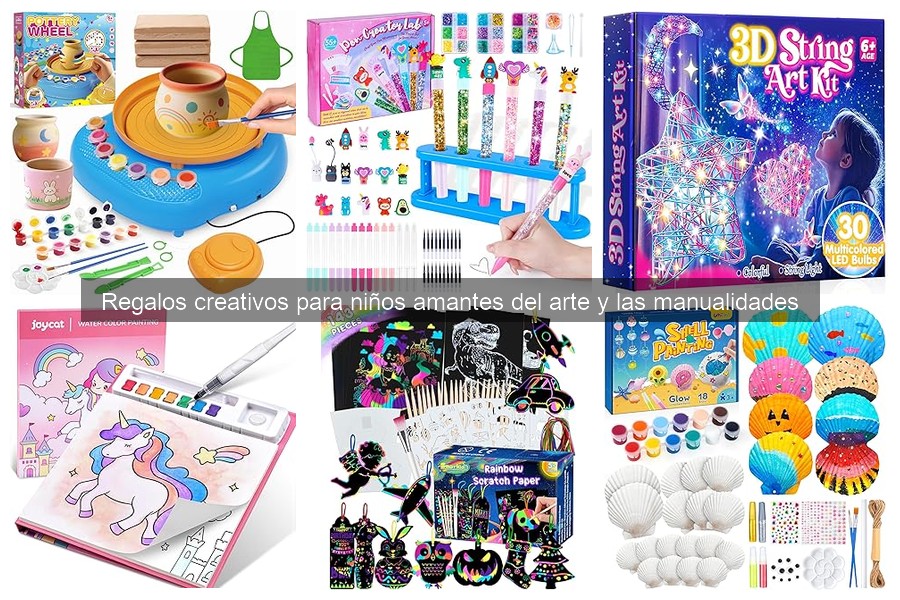 Mejores tiendas para comprar regalos creativos para niños