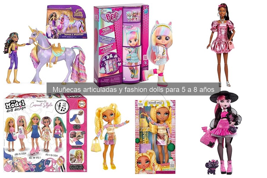 Muñecas Articuladas vs. Muñecas de Moda: ¿Cuál Elegir?