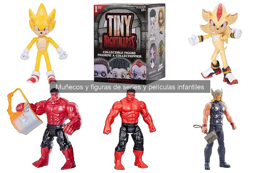 Muñecos de series y películas infantiles en tendencia 2023