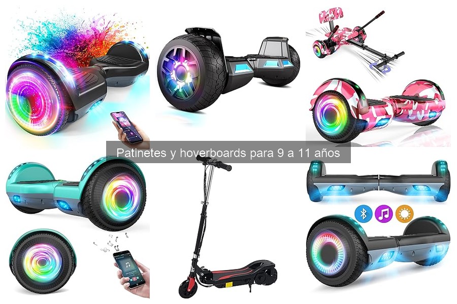 Ofertas y precios de patinetes para niños de 9 a 11 años