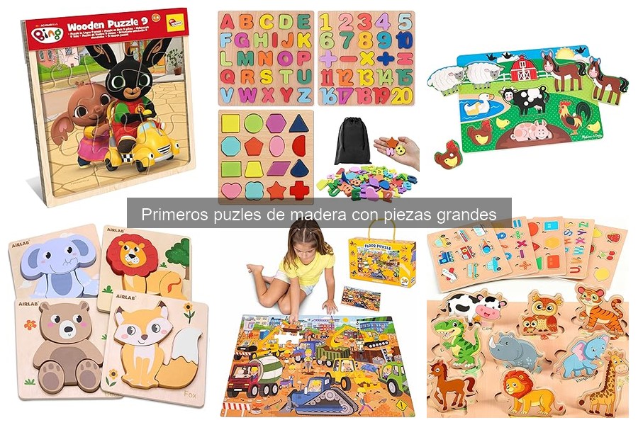 Opiniones de Expertos sobre Puzles de Madera con Piezas Grandes