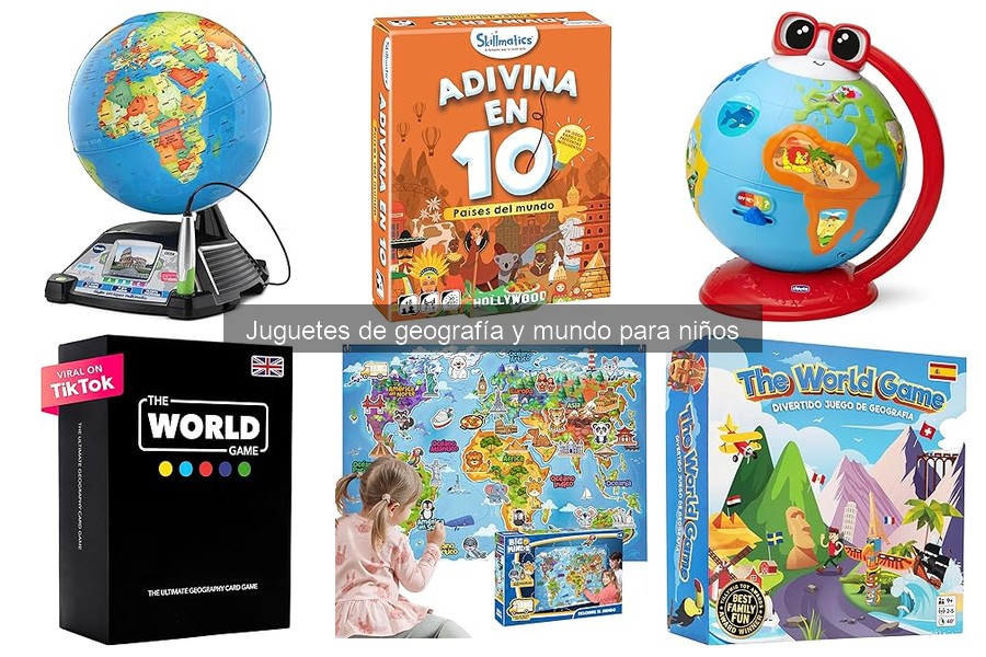 Opiniones de los mejores juguetes de geografía para niños