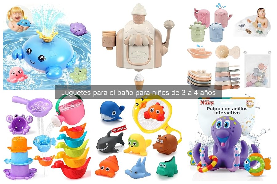 Opiniones de padres sobre juguetes para el baño para niños