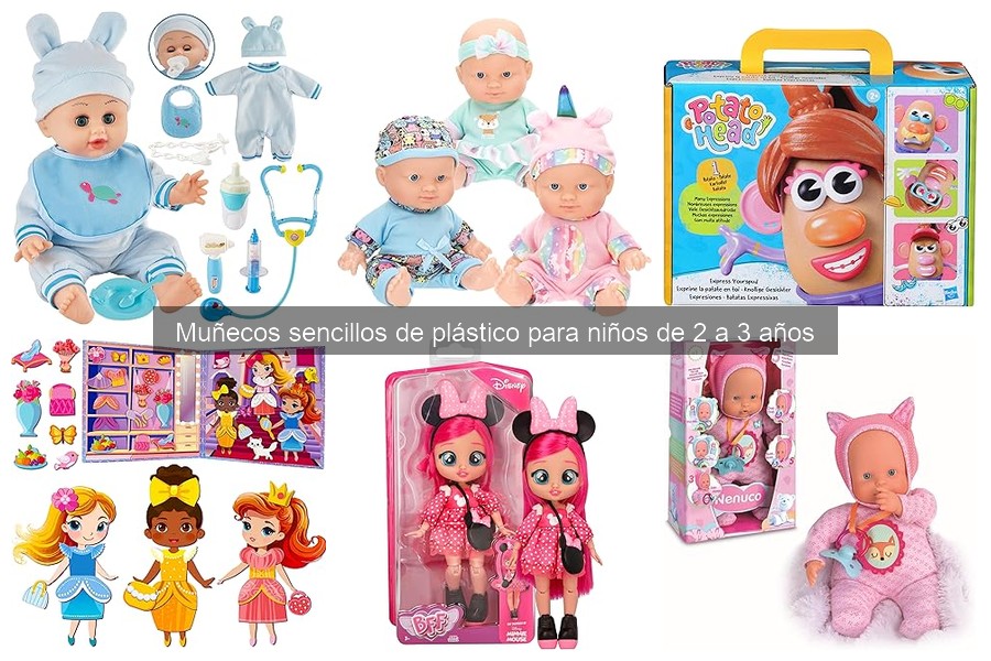 Opiniones de padres sobre muñecos de plástico para niños