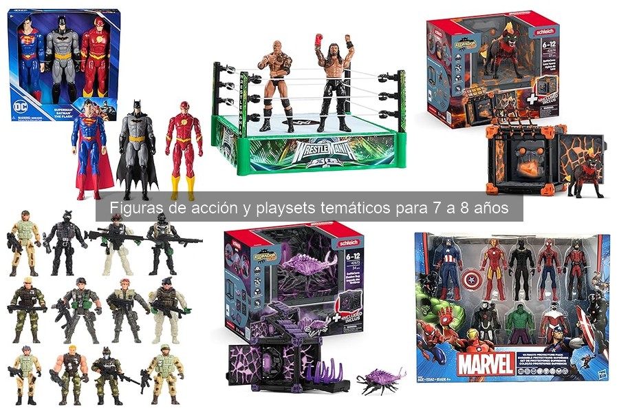 Opiniones sobre figuras de acción para niños de 7 a 8 años