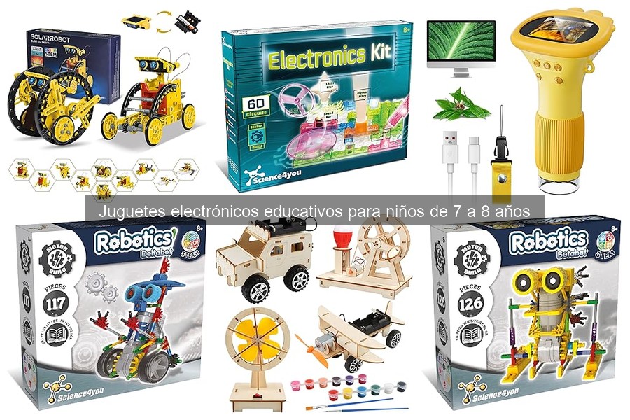 Opiniones sobre juguetes electrónicos educativos para niños de 7 a 8 años