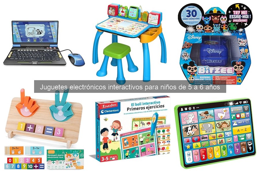 Opiniones sobre juguetes electrónicos para niños de 5 a 6 años
