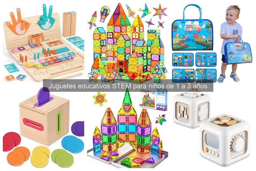 Opiniones sobre Juguetes STEM para Niños de 1 a 3 Años