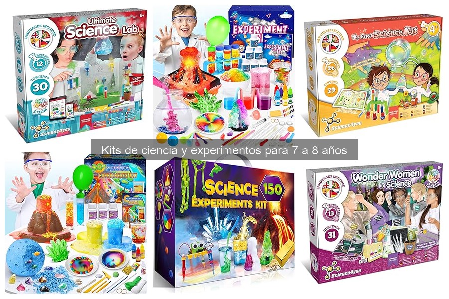 Opiniones sobre Kits de Ciencia para Niños de 7 a 8 Años