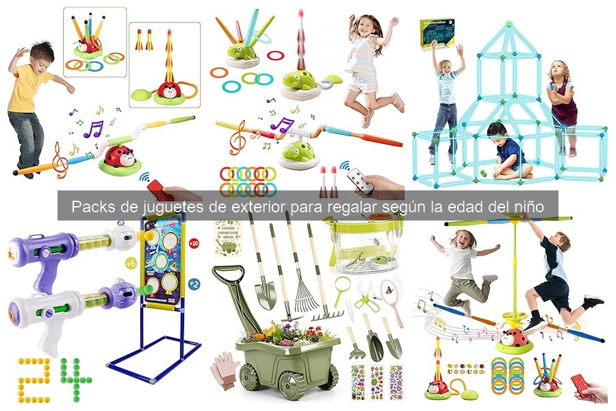 Opiniones sobre los mejores packs de juguetes de exterior