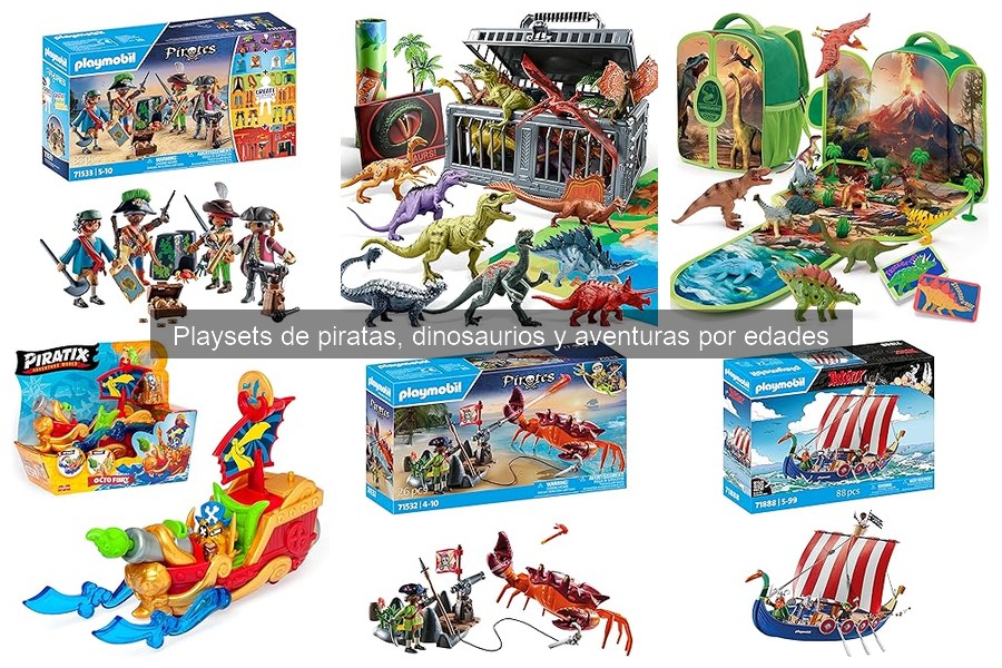 Opiniones sobre los mejores playsets de aventuras para niños