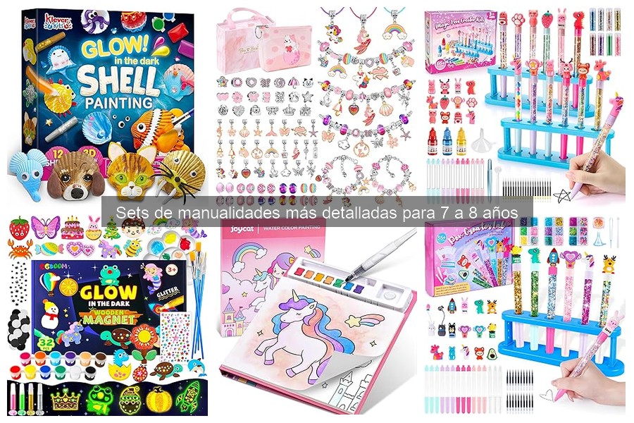 Opiniones sobre sets de manualidades para 7 y 8 años