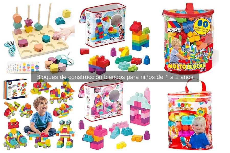 Precios de bloques de construcción blandos para niños de 1 a 2 años