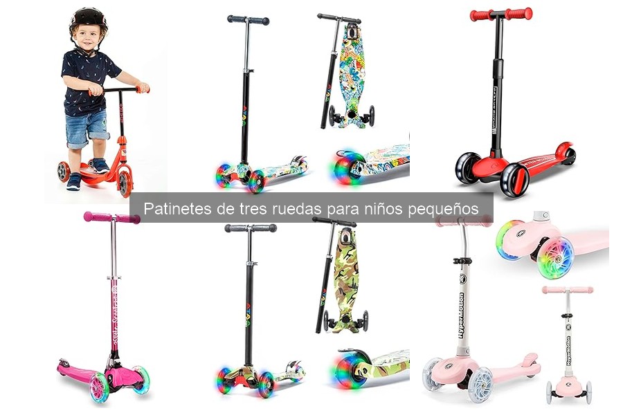 Precios de patinetes de tres ruedas para niños pequeños
