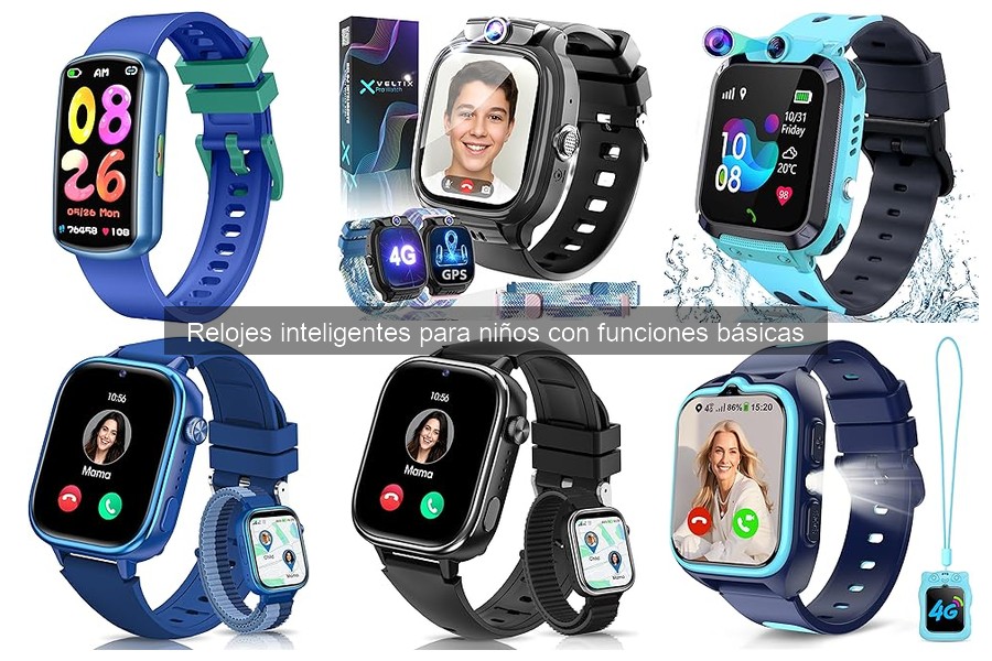 Precios de relojes inteligentes para niños: guía 2023
