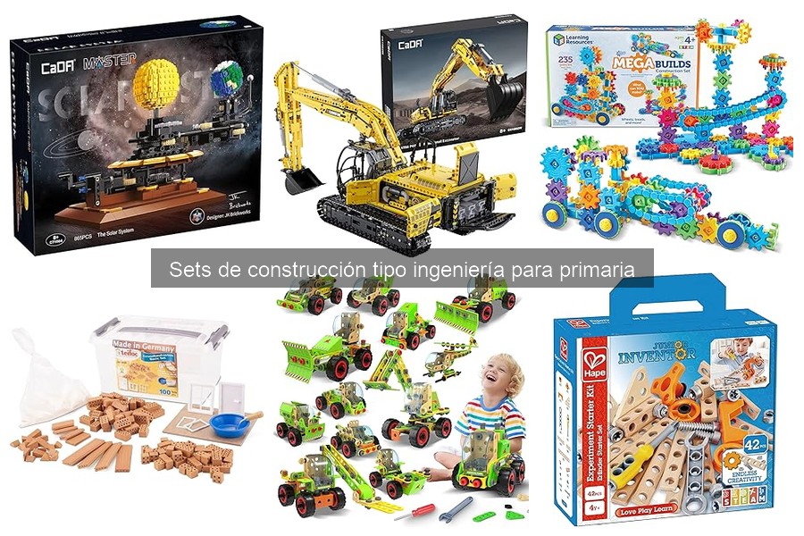 Precios de Sets de Construcción Tipo Ingeniería y Dónde Comprarlos