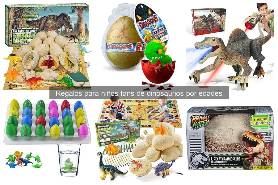 Preguntas frecuentes sobre juguetes de dinosaurios para niños