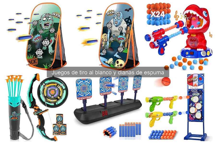 Problemas comunes al usar dianas de espuma con niños