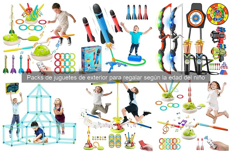 Problemas comunes con packs de juguetes de exterior para niños