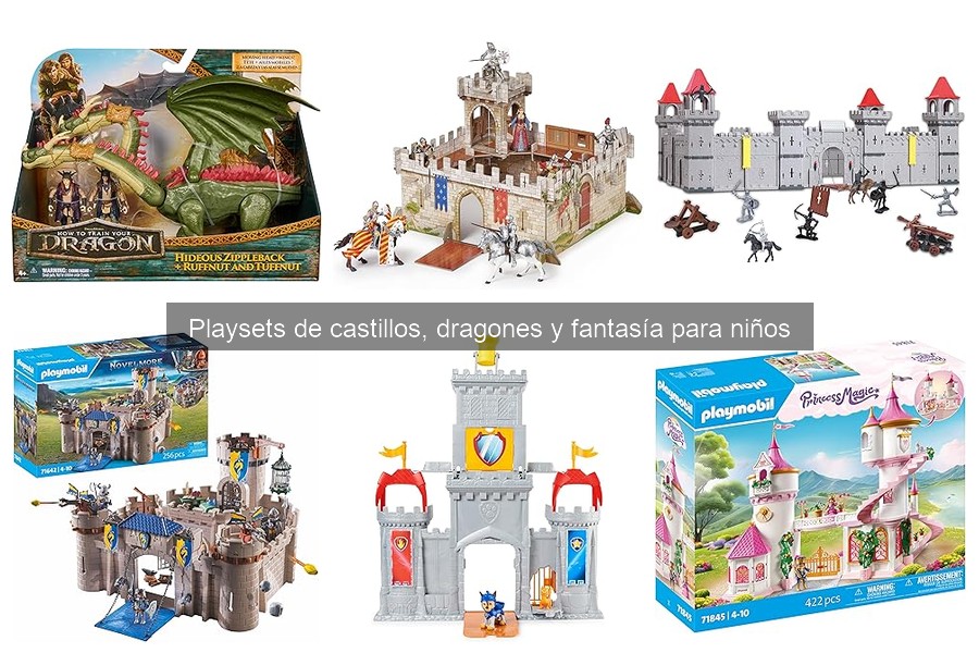 Problemas comunes con playsets de castillos y su solución