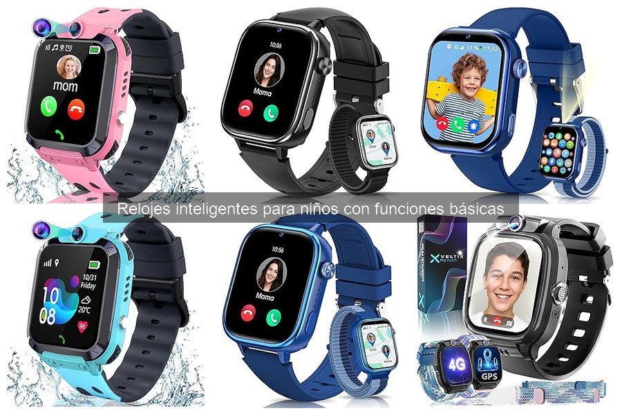 Problemas comunes con relojes inteligentes para niños