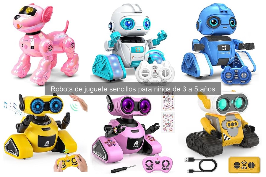 Problemas comunes con robots de juguete y soluciones para niños