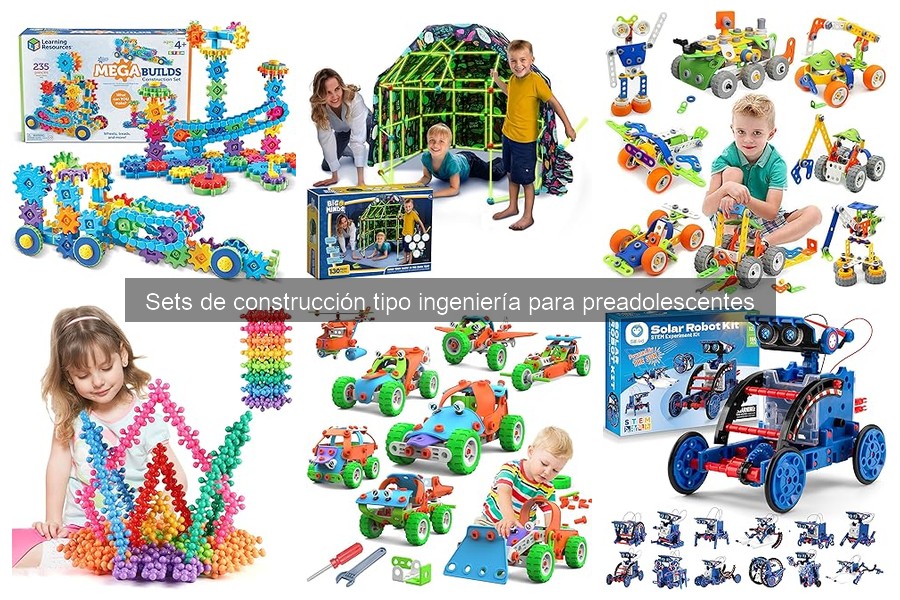 Problemas comunes con sets de construcción para preadolescentes