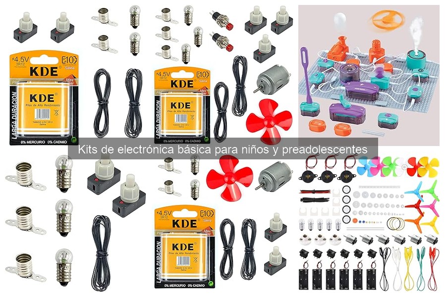 Proyectos fáciles con kits de electrónica para niños