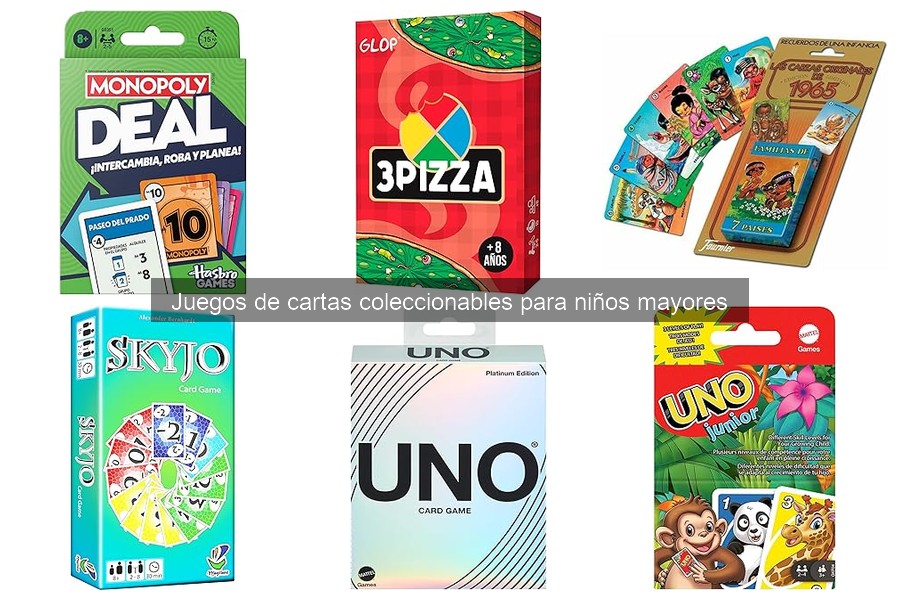 ¿Qué son los juegos de cartas coleccionables para niños?
