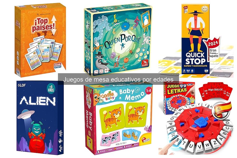 Qué son los juegos de mesa educativos para niños