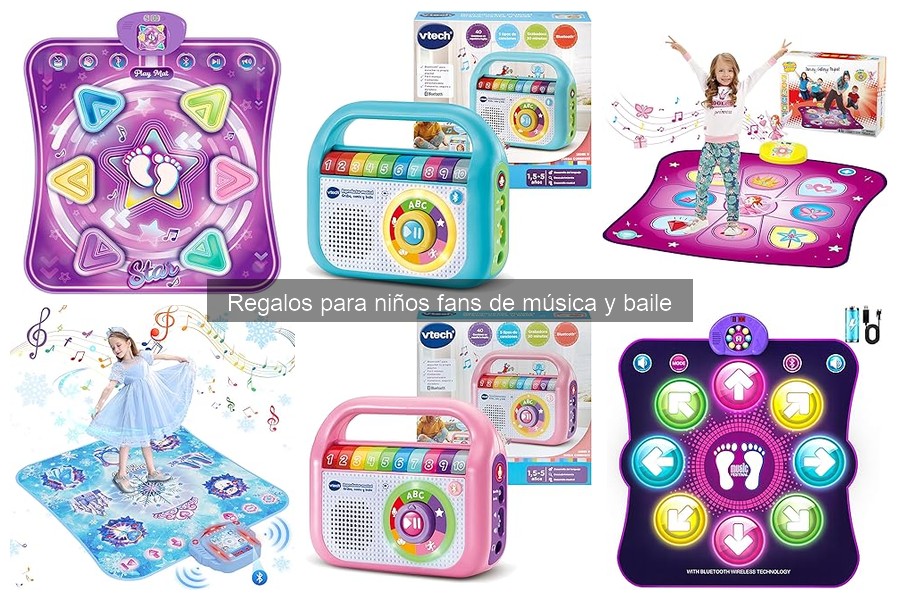 Regalos musicales ideales para niños según su edad