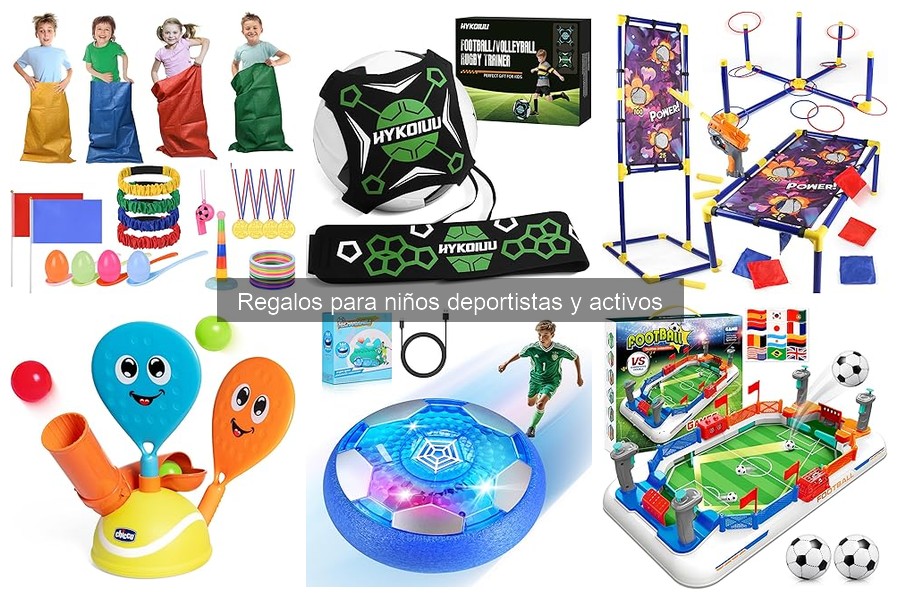 Regalos para niños activos según edad: guía por edades