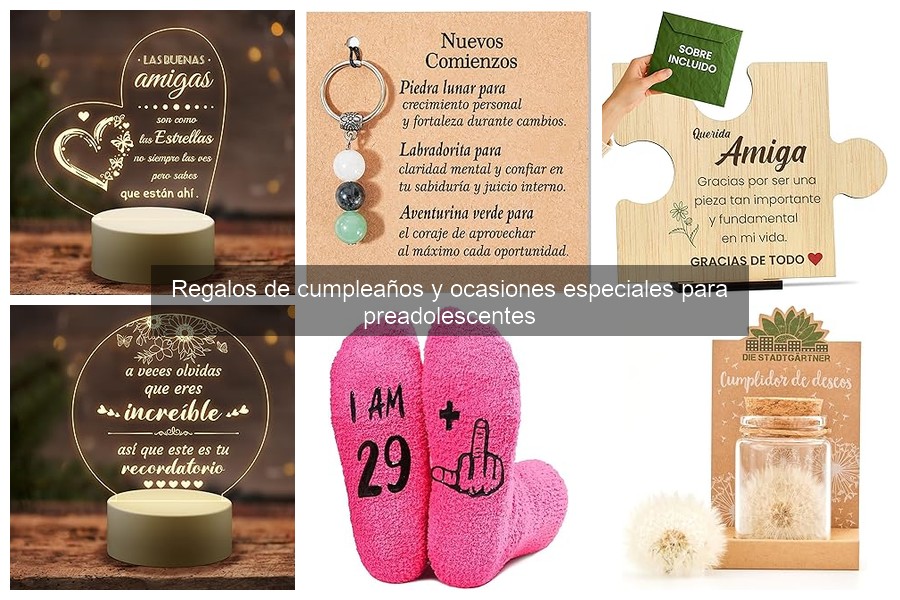 Regalos Personalizados para Preadolescentes: Ideas Únicas