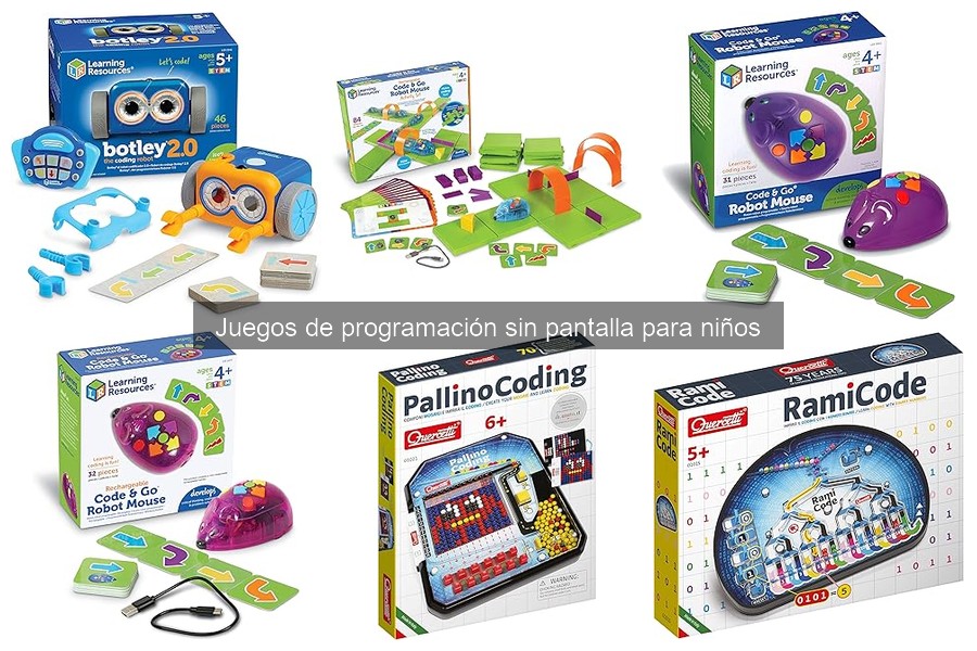 Reseñas de juegos de programación sin pantalla para niños